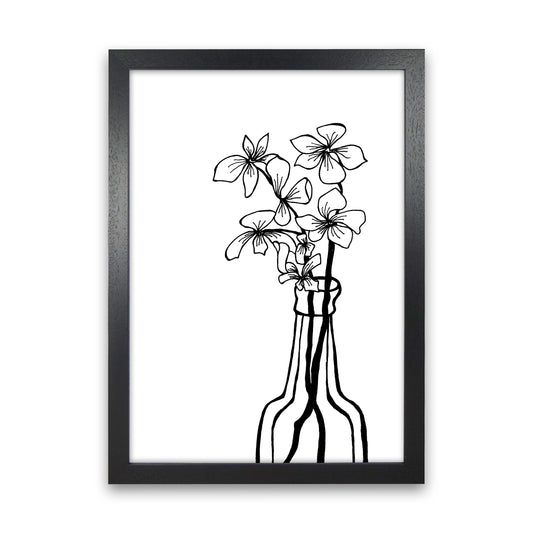 Hydrangeas Art Print by Carissa Tanton Black Grain