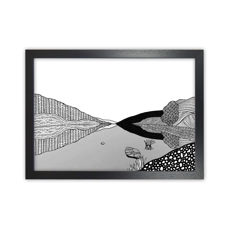 Geirionydd Art Print by Carissa Tanton Black Grain