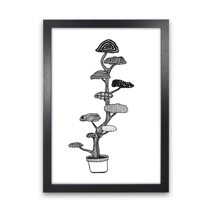 Cloud Tree Art Print by Carissa Tanton Black Grain