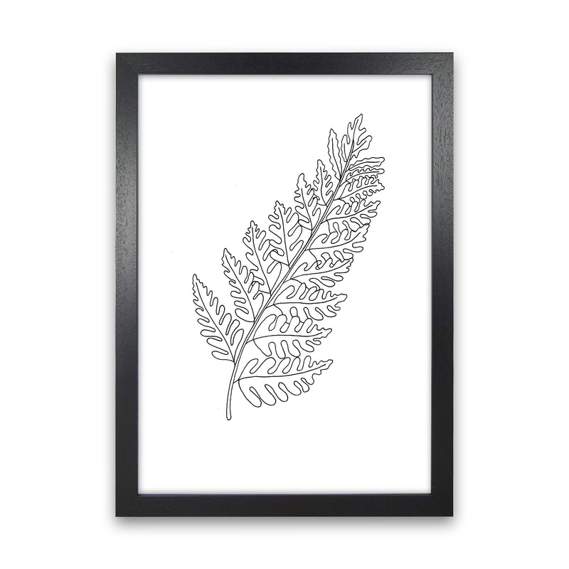 Bracken Art Print by Carissa Tanton Black Grain