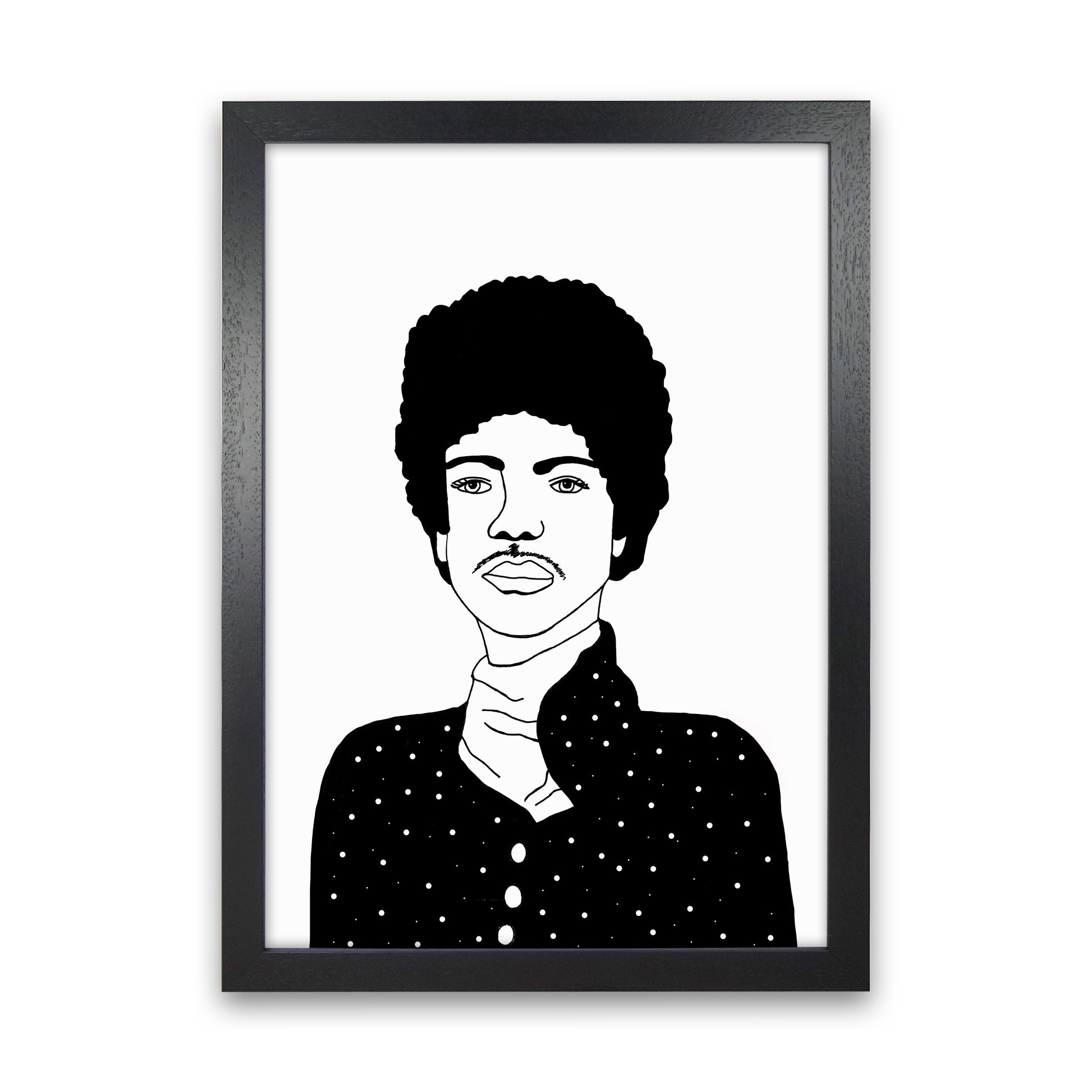 Prince Art Print by Carissa Tanton Black Grain