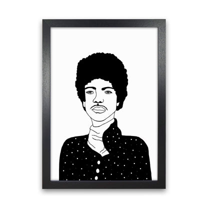 Prince Art Print by Carissa Tanton Black Grain