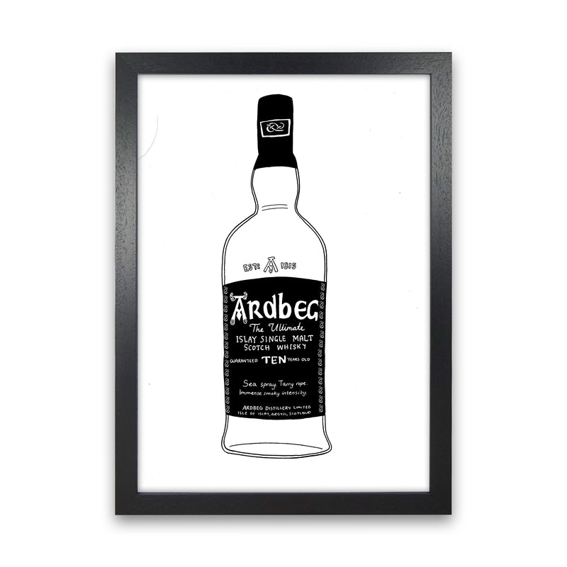 Ardbeg Art Print by Carissa Tanton Black Grain