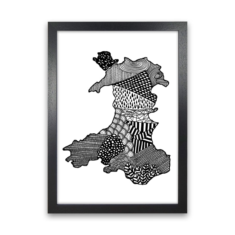 Wales Art Print by Carissa Tanton Black Grain