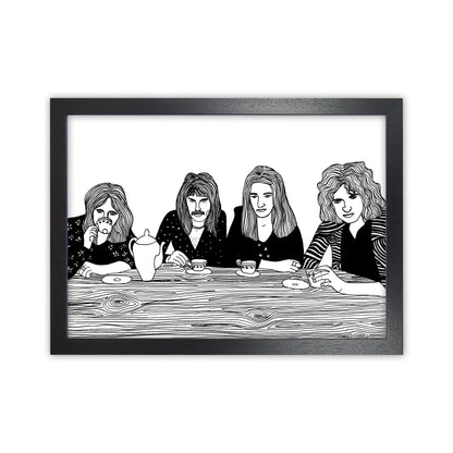 Queen Art Print by Carissa Tanton Black Grain