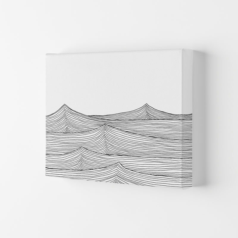 Continuous Sea Horizontal Art Print by Carissa Tanton Canvas