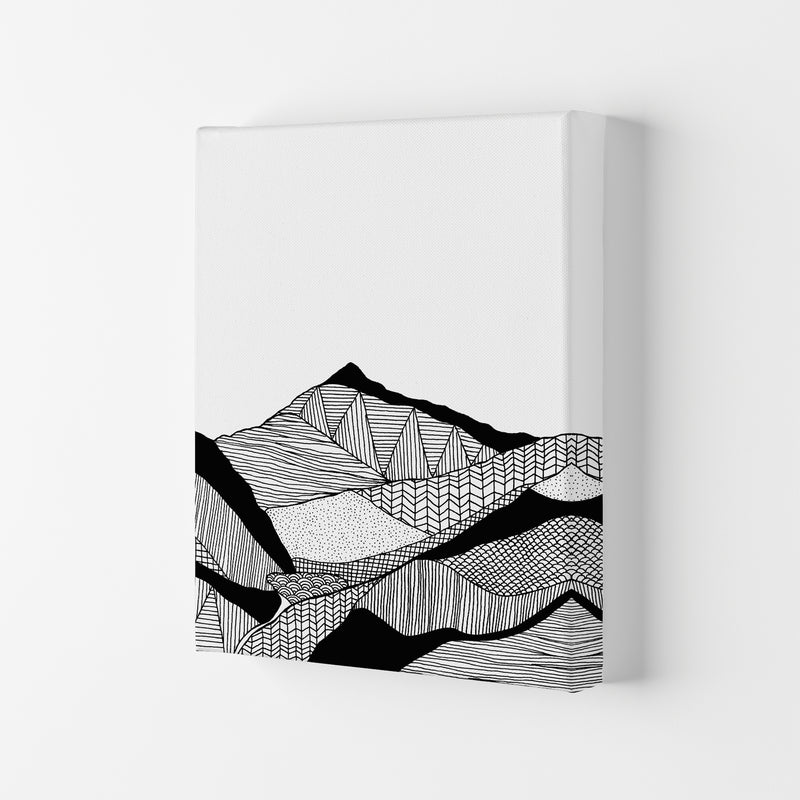 New Snowdon Portrait Art Print by Carissa Tanton Canvas