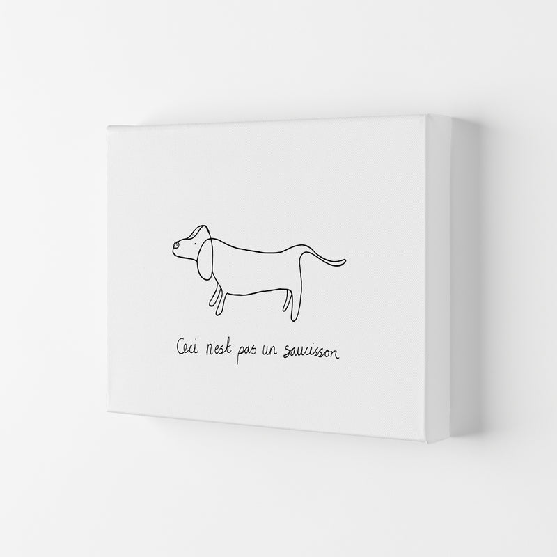 Pasunsaucisson Art Print by Carissa Tanton Canvas