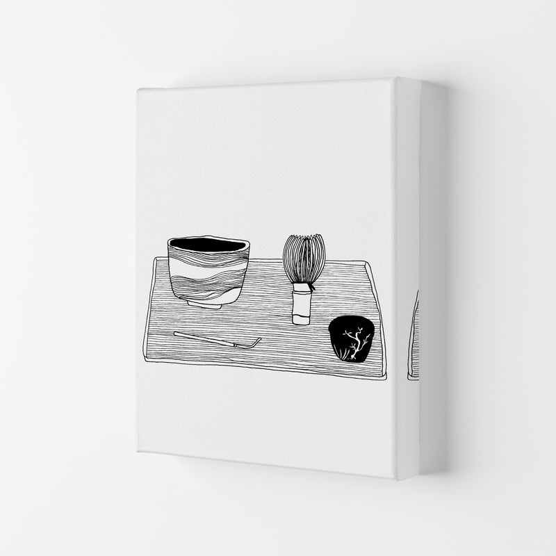 Japanese Matcha Art Print by Carissa Tanton Canvas