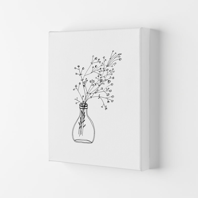 White Flowers Art Print by Carissa Tanton Canvas