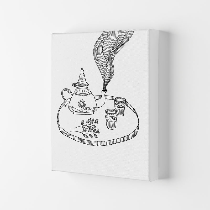 Moroccan Mint Art Print by Carissa Tanton Canvas
