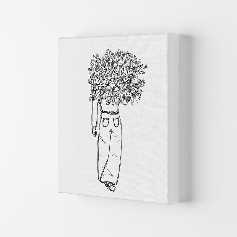 Flower Woman Art Print by Carissa Tanton Canvas