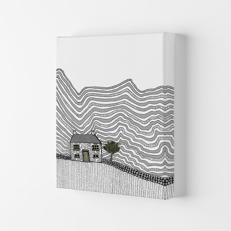 Welsh House Art Print by Carissa Tanton Canvas