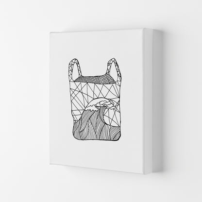 Plastic Bag Art Print by Carissa Tanton Canvas