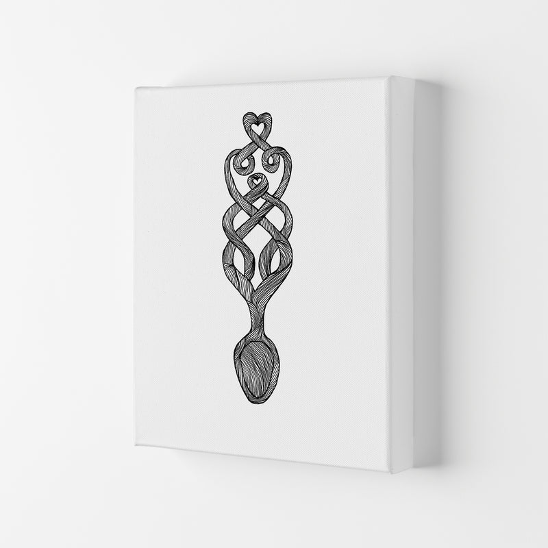 Welsh Spoon Art Print by Carissa Tanton Canvas