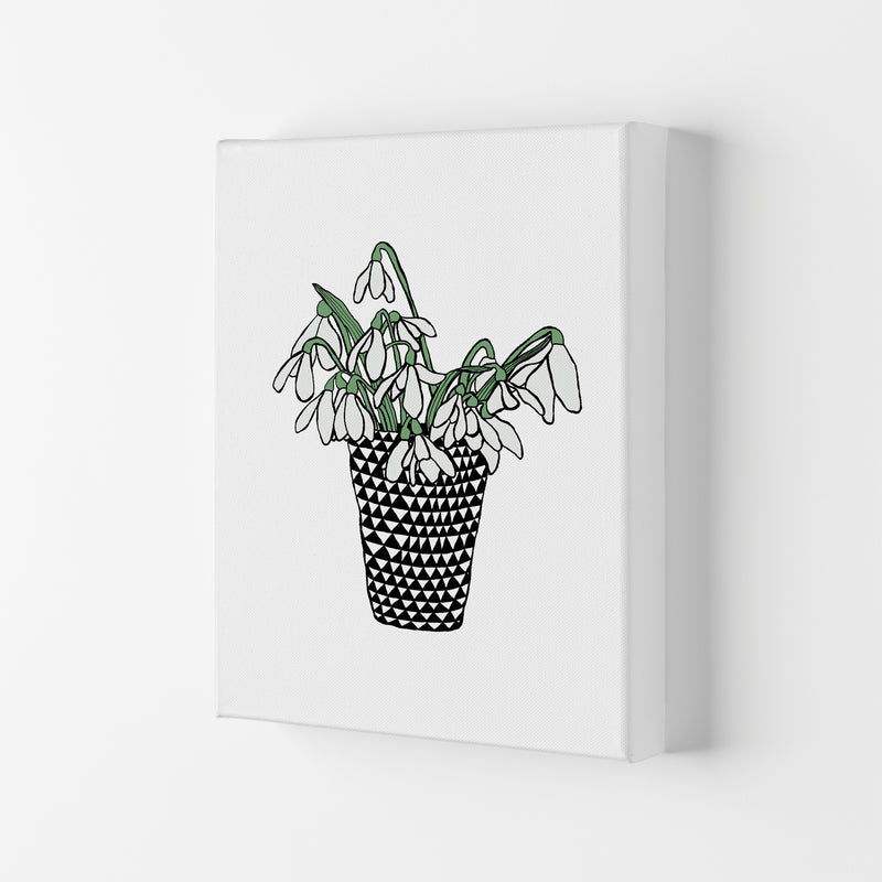 Snowdrops Art Print by Carissa Tanton Canvas
