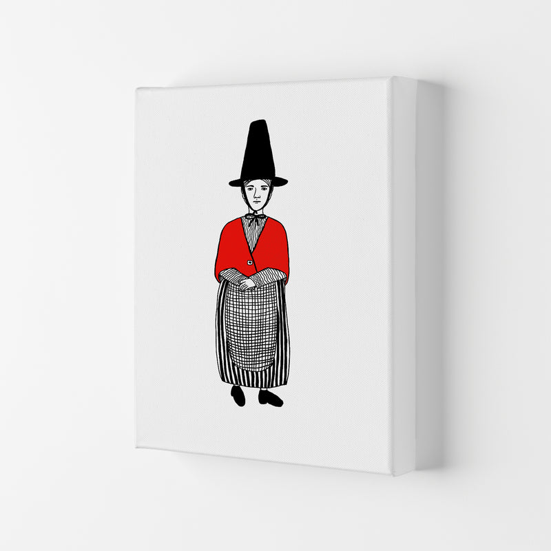 Welsh Lady Art Print by Carissa Tanton Canvas