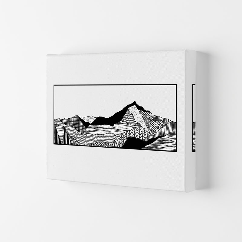 Snowdon Art Print by Carissa Tanton Canvas
