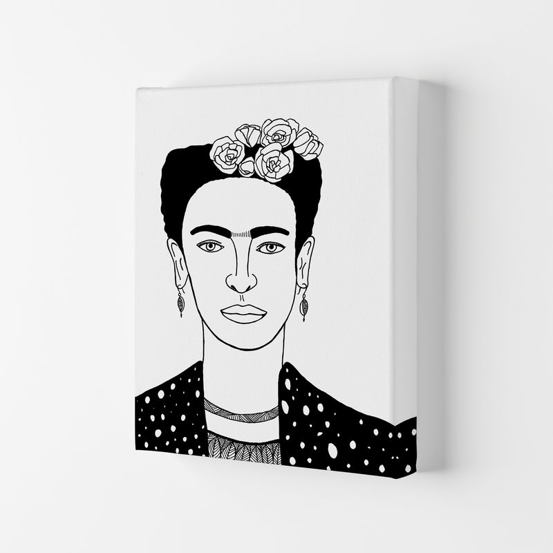 Frida Art Print by Carissa Tanton Canvas