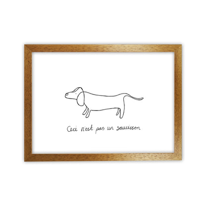 Pasunsaucisson Art Print by Carissa Tanton Oak Grain