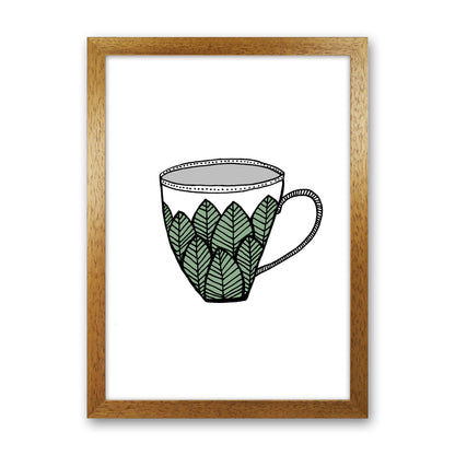 Teacup Leaves Art Print by Carissa Tanton Oak Grain