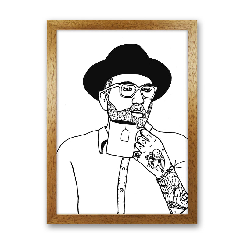 Dallas Green Art Print by Carissa Tanton Oak Grain