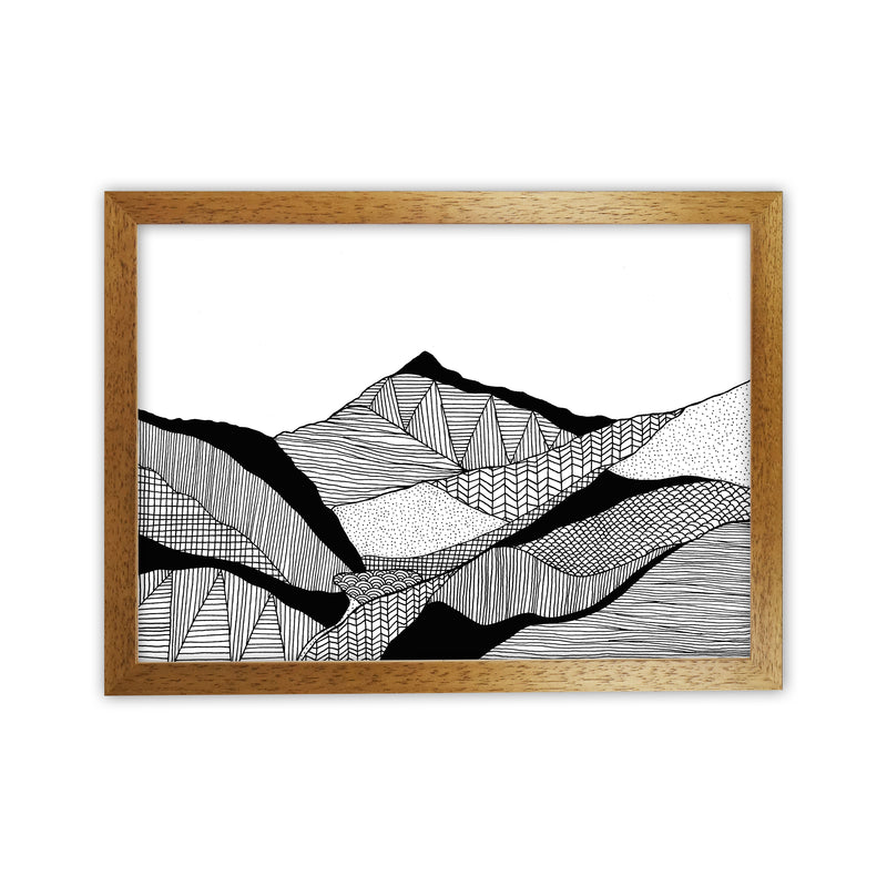 New Snowdon Art Print by Carissa Tanton Oak Grain