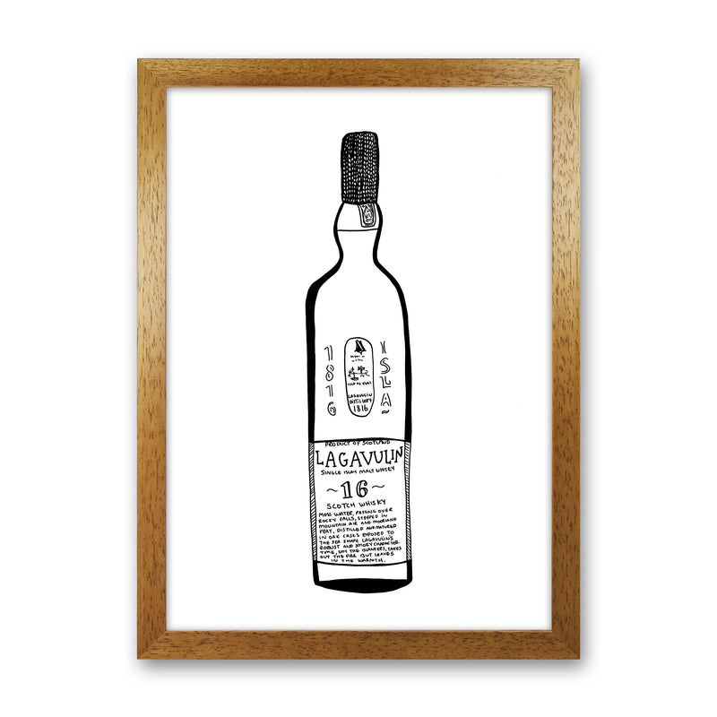 Lagavulin Art Print by Carissa Tanton Oak Grain