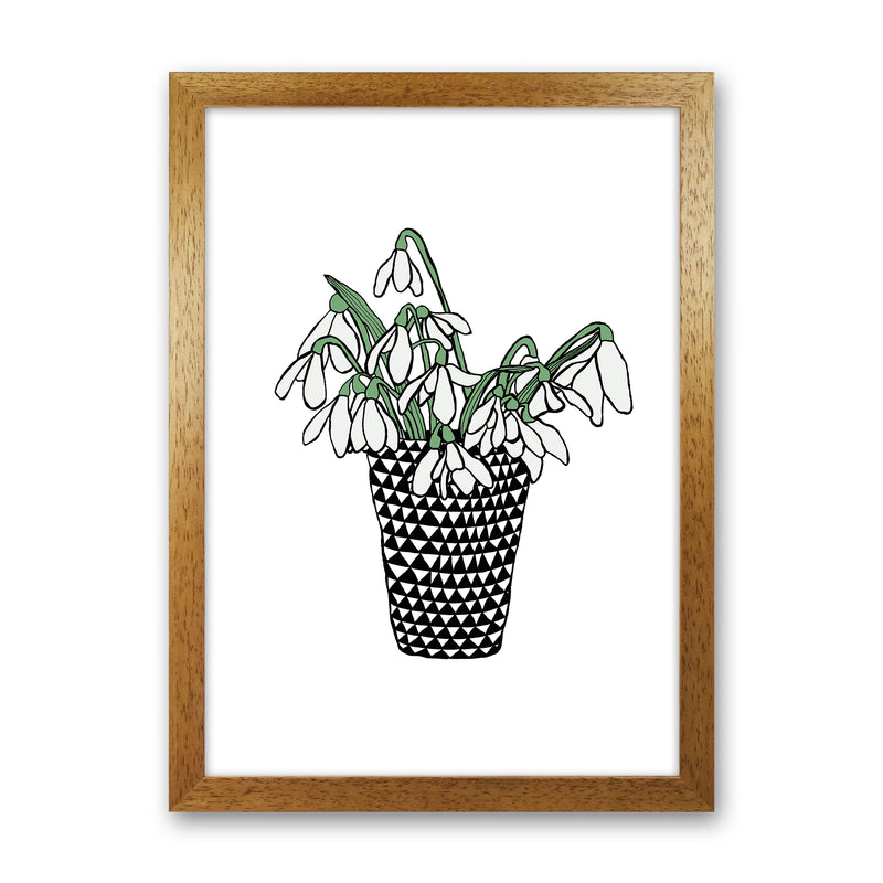 Snowdrops Art Print by Carissa Tanton Oak Grain