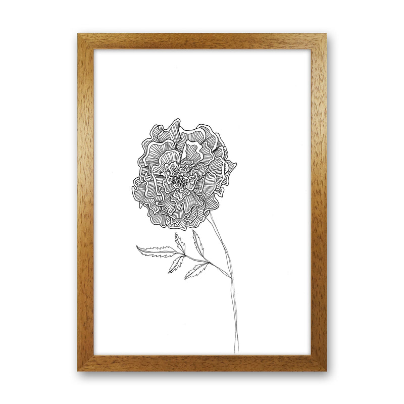 Marigold Art Print by Carissa Tanton Oak Grain
