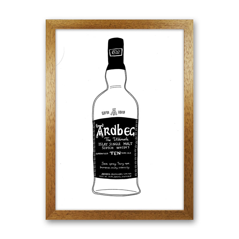 Ardbeg Art Print by Carissa Tanton Oak Grain