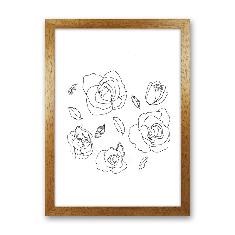 Roses Art Print by Carissa Tanton Oak Grain