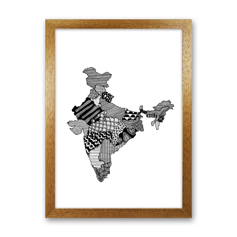 India Art Print by Carissa Tanton Oak Grain