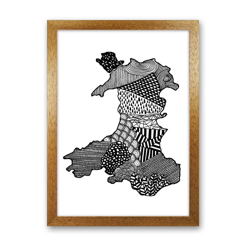 Wales Art Print by Carissa Tanton Oak Grain