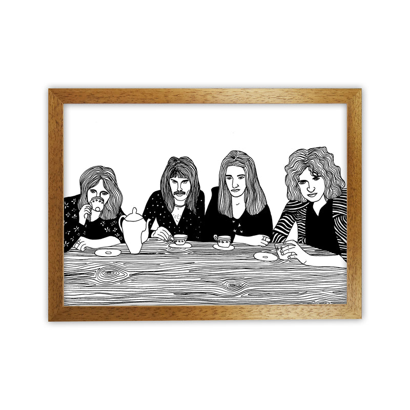 Queen Art Print by Carissa Tanton Oak Grain