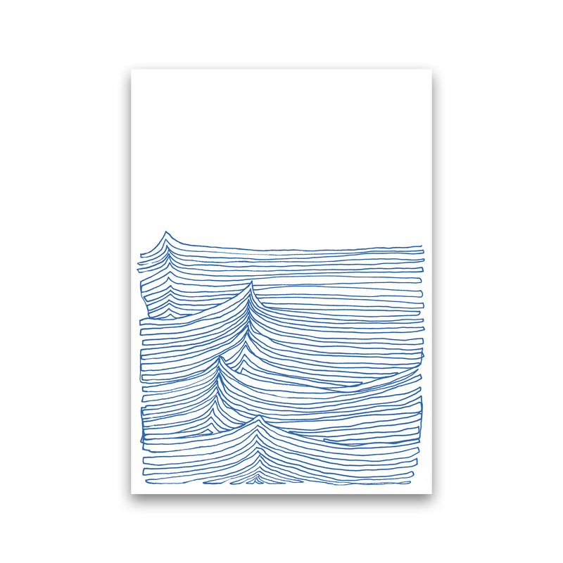 Continuous Sea Blue Art Print by Carissa Tanton Print Only