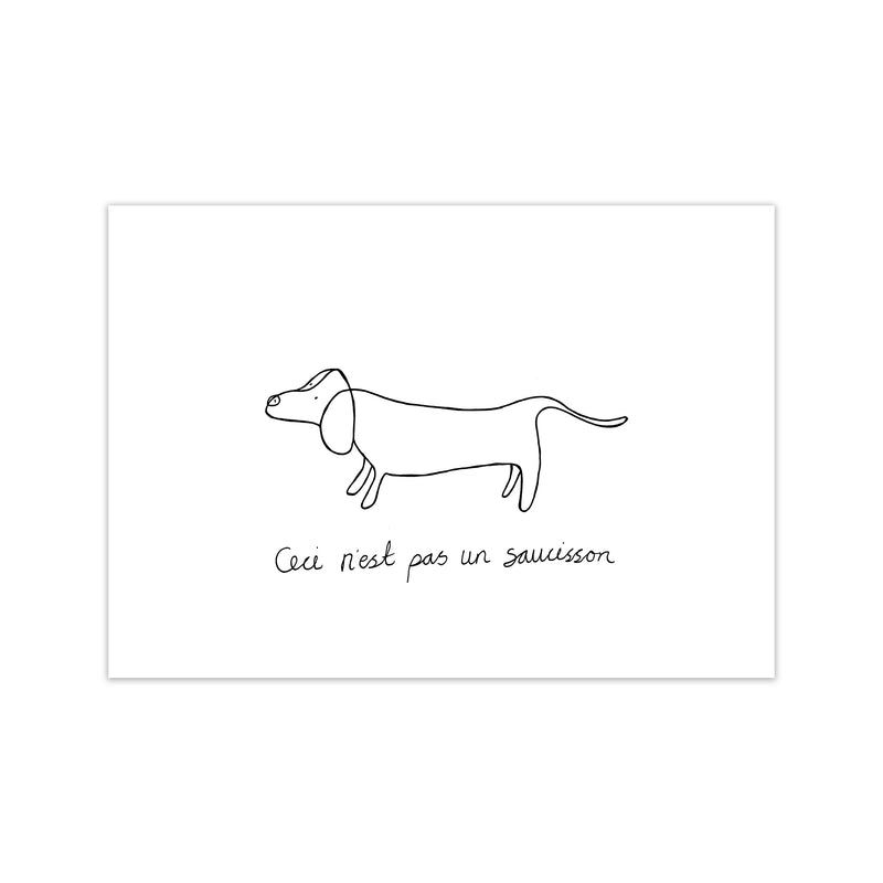 Pasunsaucisson Art Print by Carissa Tanton Print Only