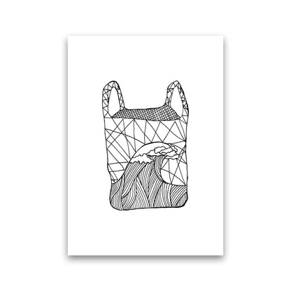 Plastic Bag Art Print by Carissa Tanton Print Only