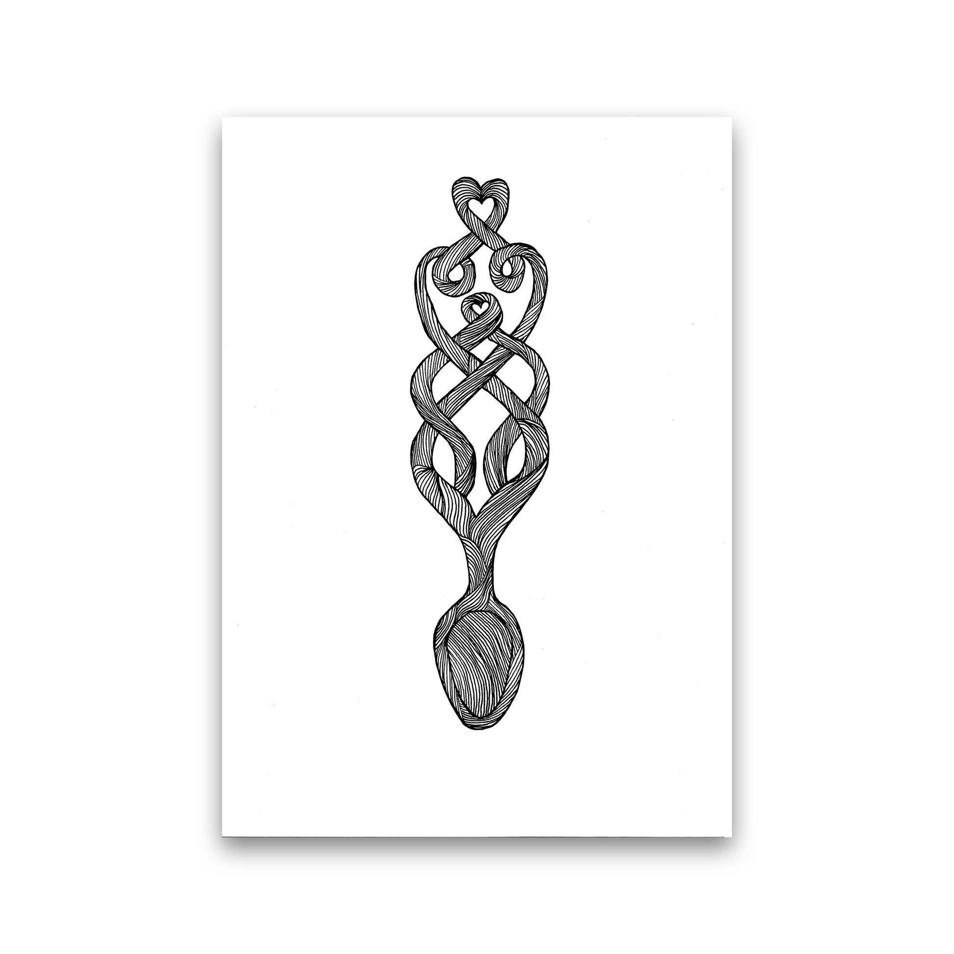 Welsh Spoon Art Print by Carissa Tanton Print Only