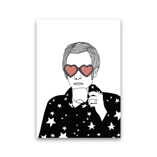 Elton John Art Print by Carissa Tanton Print Only