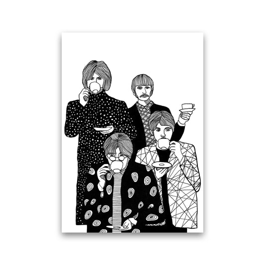 X Beatles Art Print by Carissa Tanton Print Only