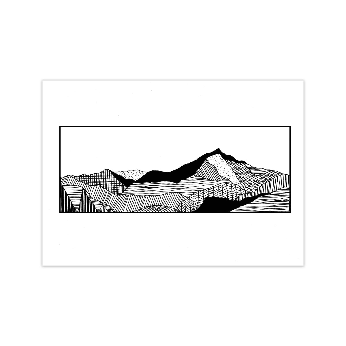 Snowdon Art Print by Carissa Tanton Print Only