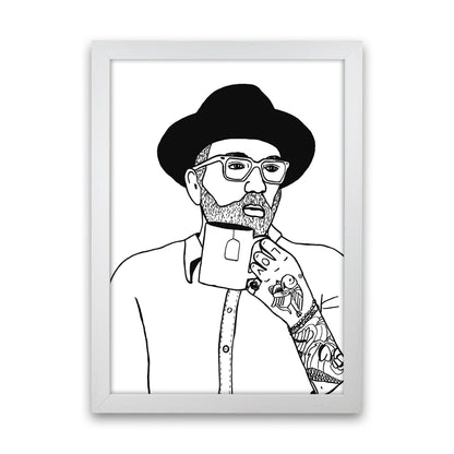 Dallas Green Art Print by Carissa Tanton White Grain