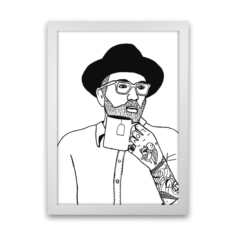 Dallas Green Art Print by Carissa Tanton White Grain