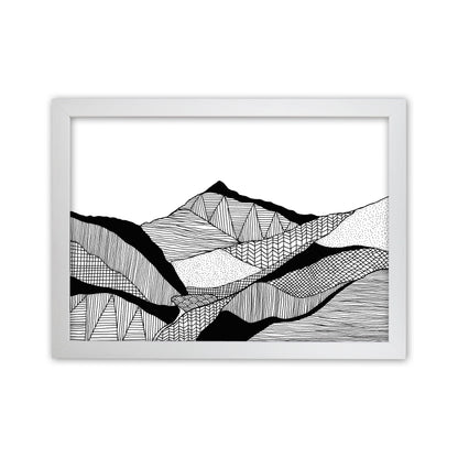 New Snowdon Art Print by Carissa Tanton White Grain
