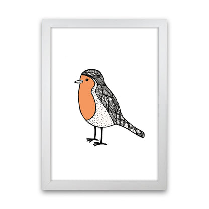 Robin Final Art Print by Carissa Tanton White Grain