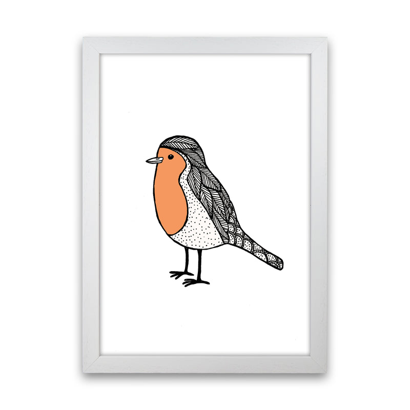 Robin Final Art Print by Carissa Tanton White Grain
