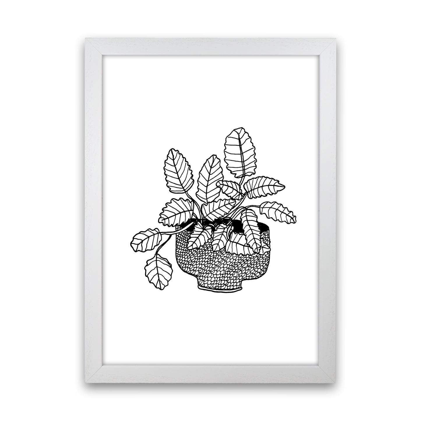 Peppermint Art Print by Carissa Tanton White Grain