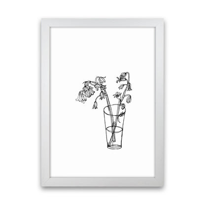 Bluebells Art Print by Carissa Tanton White Grain