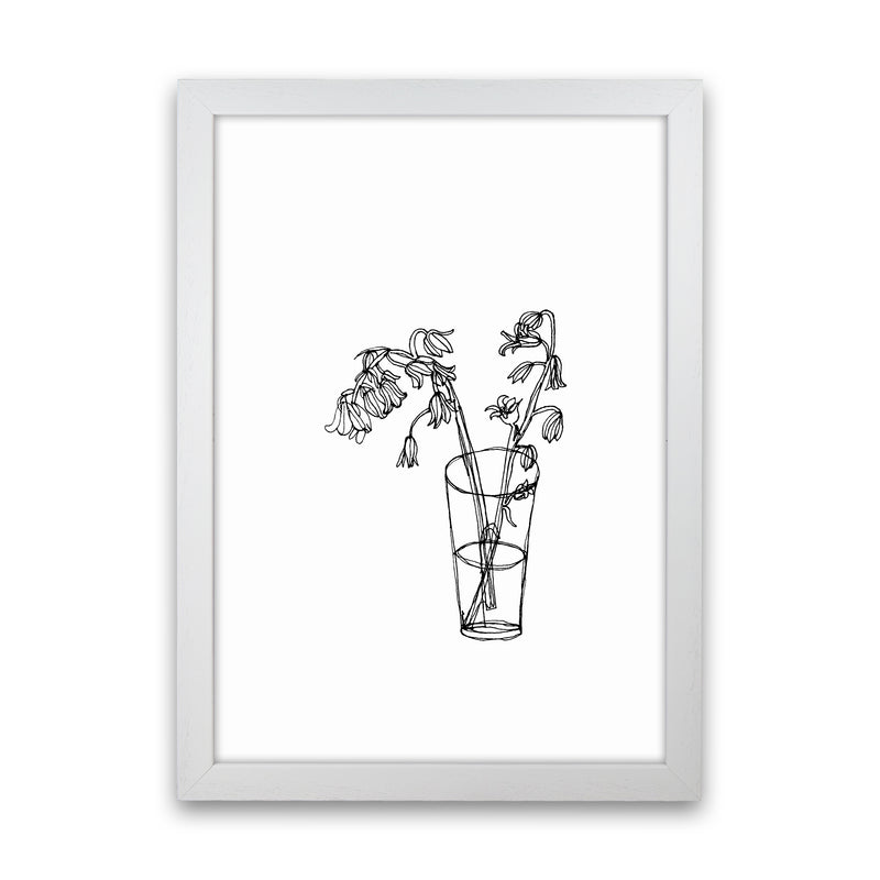 Bluebells Art Print by Carissa Tanton White Grain